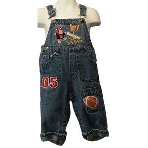 COPY - Baby Jeans Wear Overalls Size 6/9 Months (LIL' 1/4 Back Football) 1 Piec…